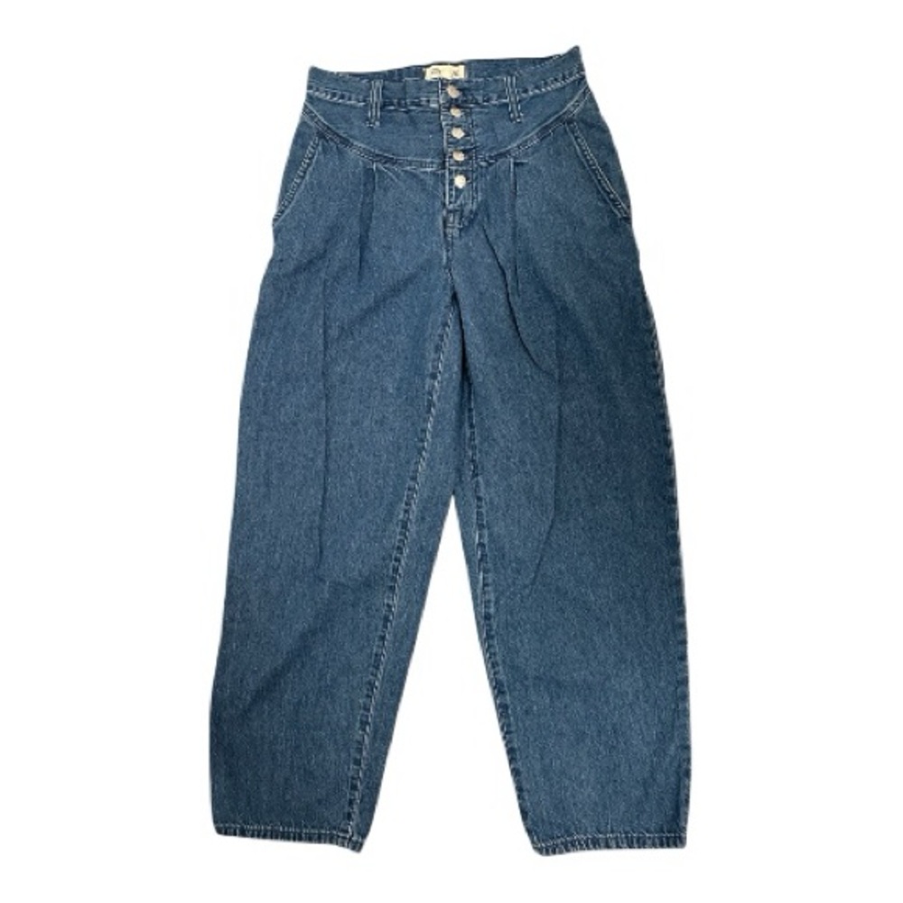 Madewell Tapered Yoke High Waisted Button Fly Jeans